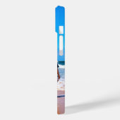 Aangepaste foto iPhone Case Uw foto's en tekstnaam (Achterkant / Links)