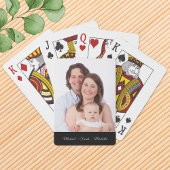 Aangepaste foto-Jouw naam-afspeelkaarten Pokerkaarten