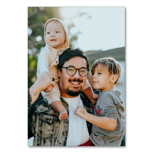 Aangepaste foto kaart (Voorkant)