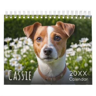 Aangepaste foto kalender voor honden