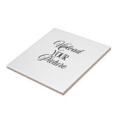 Aangepaste foto KeepSake Home Decor Tegeltje (Zijkant)