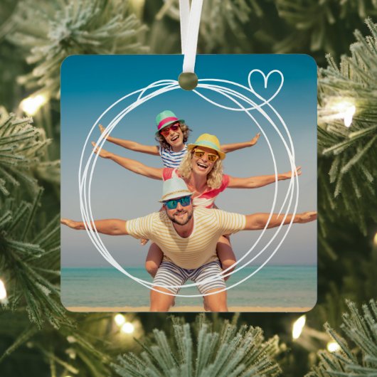 Aangepaste foto keepsake ornament (Insitu)