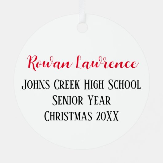 Aangepaste foto keepsake ornament sneeuwvlokken (Achterkant)