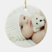 Aangepaste foto keramisch ornament (Achterkant)