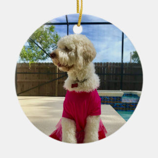 Aangepaste foto keramisch ornament