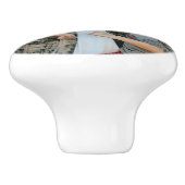 Aangepaste foto keramische knop (Zijkant)