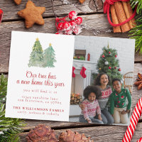 Aangepaste foto Kerstvakantie Bewegende aankondigi