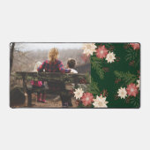 Aangepaste foto Kerstvakantie Grote muis Bureaumat (Voorkant)