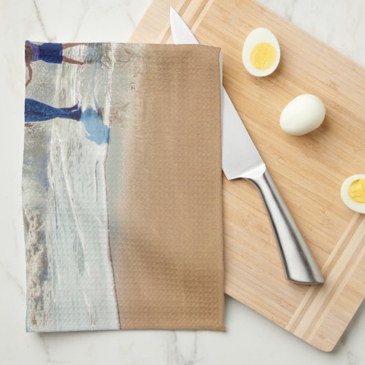 Aangepaste Foto Keuken Handdoek Ontwerp uw eigen f (Quarter Fold)