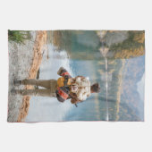 Aangepaste foto keukenhanddoeken (Horizontaal)