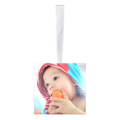 Aangepaste foto kubus ornament (Rechts)
