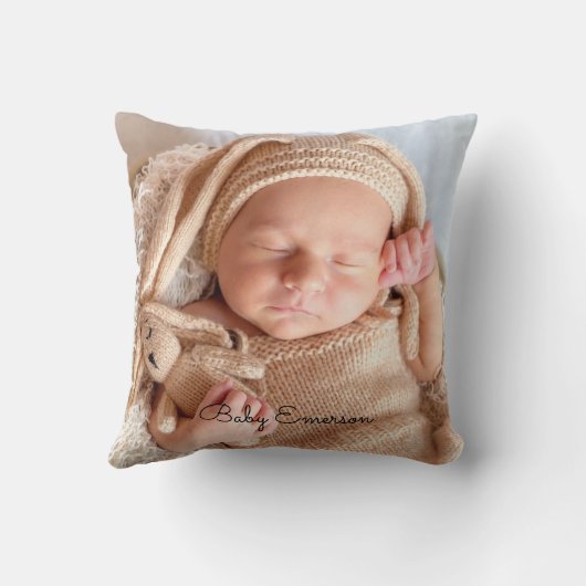 Aangepaste foto kussen (Achterkant)