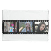 Aangepaste foto kussensloop filmstrook 6 frames (Achterkant)