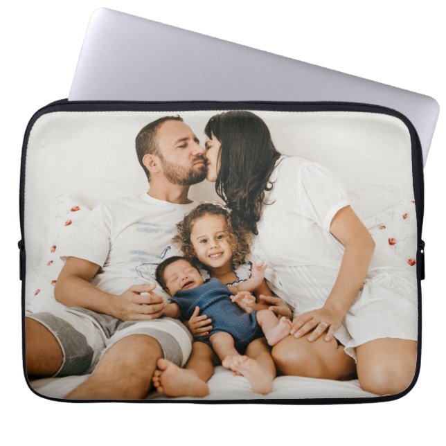 Aangepaste foto laptop sleeve (Voorkant)