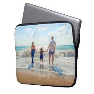 Aangepaste foto-laptophoes voor je familie, foto's laptop sleeve