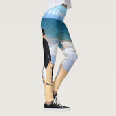 Aangepaste foto-Leggings met uw foto's en tekst Leggings (Rechts)