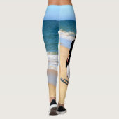 Aangepaste foto-Leggings met uw foto's en tekst Leggings (Achterkant)