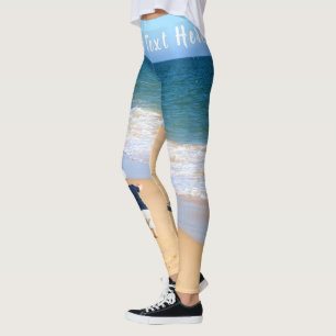 Aangepaste foto-Leggings met uw foto's en tekst Leggings