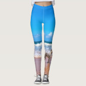 Aangepaste foto Leggings Uw gepersonaliseerde cade (Voorkant)