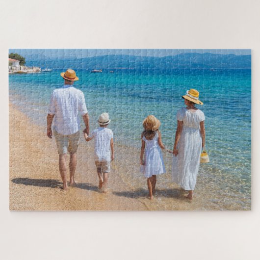 Aangepaste foto legpuzzel (Horizontaal)