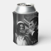 Aangepaste foto, leuke feiten minimalistische brui blikjeskoeler (Blikje Achterkant)