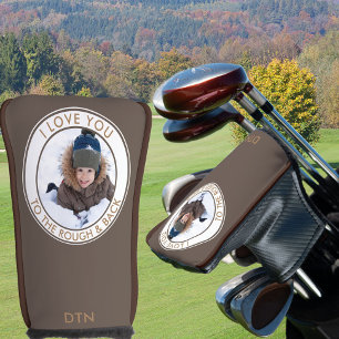 Aangepaste foto Liefde voor jou tot in de ruigte e Golfheadcover