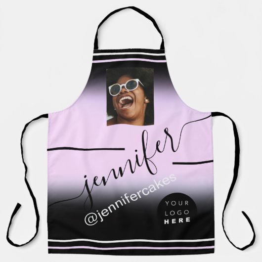 Aangepaste foto-Logo Koffie Winkelrestaurant Pub R Schort (Voorkant)