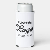 Aangepaste foto, Logo, tekst Seltzer Koelbox Sleev (Seltzer Voorkant)