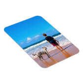 Aangepaste foto maak je eigen ontwerp - Ik hou van Magneet (Rechterzijde)