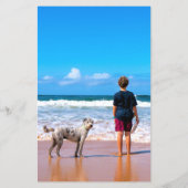 Aangepaste foto maak je ontwerpbrochure I Love My Flyer (Achterkant)