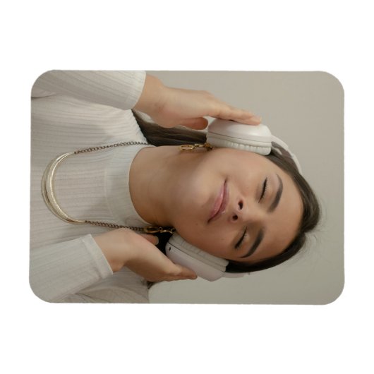 Aangepaste foto magneet (Horizontaal)