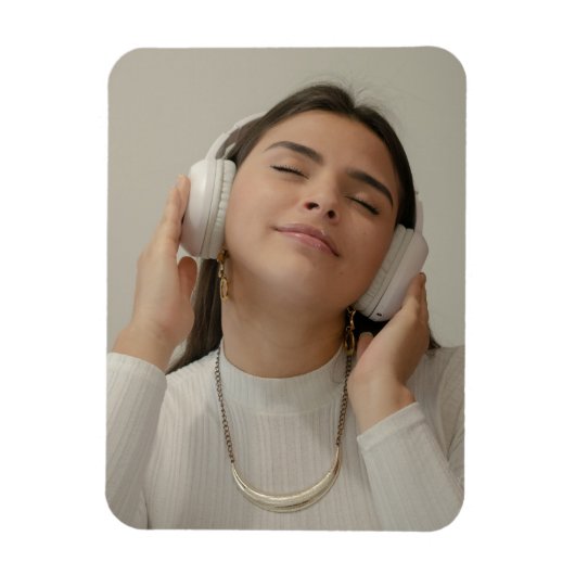 Aangepaste foto magneet (Verticaal)