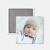 Aangepaste foto magneet (Voorkant / Achterkant)