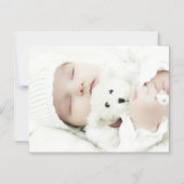 Aangepaste foto magnetische uitnodiging (Voorkant)