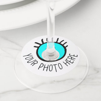 Aangepaste foto MATTE WINE GLASS LABELS Blanco Sja