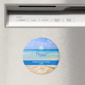 Aangepaste foto Maui Beach  Magneet (Insitu (Vaatwasser))