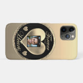 Aangepaste foto-Memorial in Loving Memory Case-Mate iPhone Case (Achterkant (horizontaal))