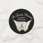 Aangepaste foto-Memorial in Loving Memory Confetti (Kleine voorkant)