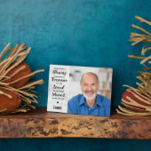 Aangepaste foto Memorial Keepomwille Fotoplaat (Zijkant)