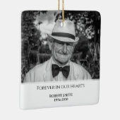 Aangepaste foto Memorial Keepomwille Keramisch Ornament (Rechts)