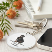 Aangepaste foto Memorial Keepomwille Pet Dog Sleut Sleutelhanger (Voorkant Rechts)