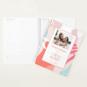 Aangepaste foto Memphis Pattern Weddenschappen Maa Planner (Display)