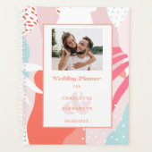 Aangepaste foto Memphis Pattern Weddenschappen Maa Planner (Voorkant)
