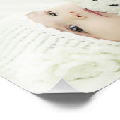 Aangepaste foto met aangepaste naam en tekst afdruk (Hoek)