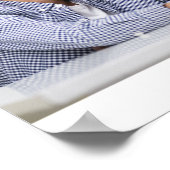 Aangepaste foto met aangepaste tekst poster (Hoek)