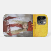 Aangepaste foto met gouden accent Case-Mate iPhone case (Achterkant (horizontaal))