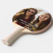 Aangepaste foto met je eigen magnetisch thema tafeltennisbatje (Voorkant Gekanteld)