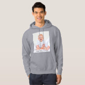 Aangepaste foto met Jouw naam Hoodie (Voorkant volledig)