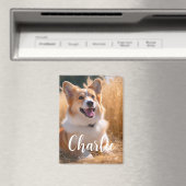 Aangepaste foto met naam magneet (Insitu (Vaatwasser))