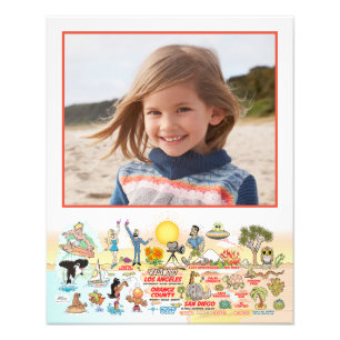 Aangepaste foto met SoCal Scene Afdruk